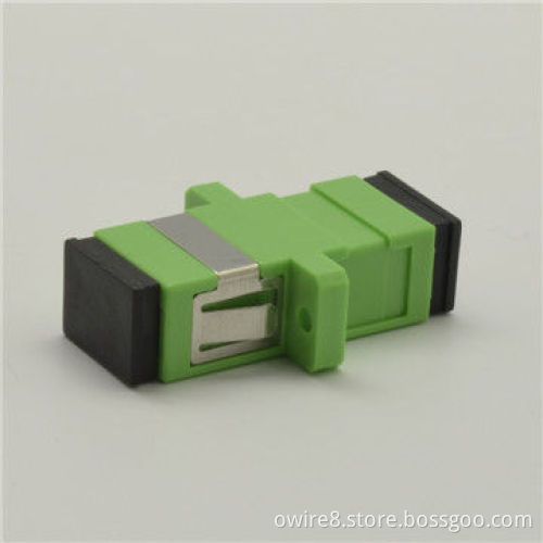 SC Fiber-optical Adapter, SM-simplex, Low-insertion Loss